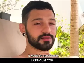 Hot Latino Model Fucked By Fan POV